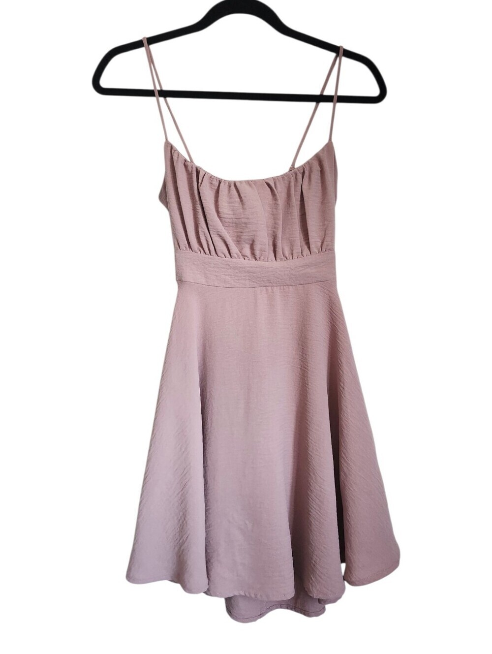 Lovely Day Mini Dress with Open Back